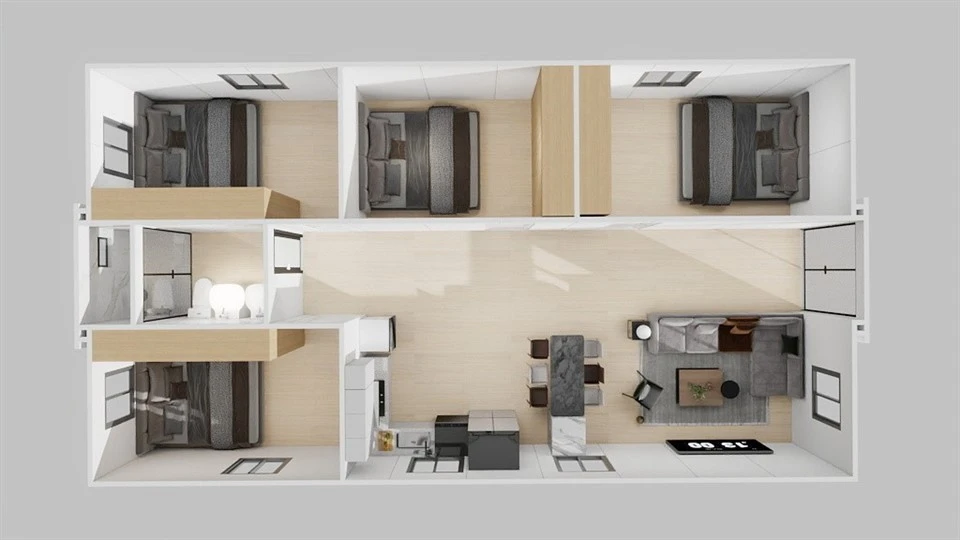 40ft Expandable Folding House On Trailer suppliers